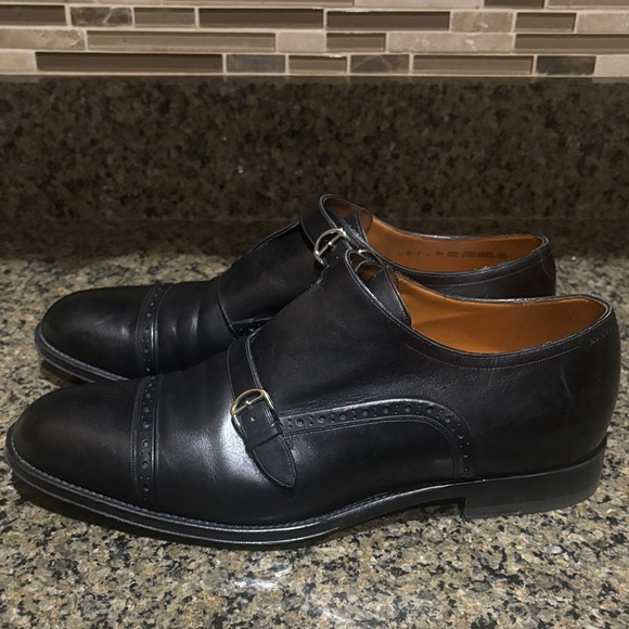 Bally Black monk strap Leather Men\'s Oxfords main image 9